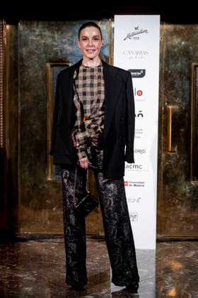 Presentation of the autumn winter collection 2026 27 by Juan Duyos The presenter Raquel Sánchez Silva during the photocall prior to the fashion show presentation of the new autumn winter collection 2026 27 by Juan Duyos, on March 17, 2026, in Madrid Spain An appointment that reinforces the career of a key creator of Spanish fashion, regular of Mercedes Benz Fashion Week Madrid and awarded in several editions for his collections The presentation of this proposal autumn winter 2026 27 consolidates its commitment to craftsmanship, femininity and contemporary silhouettes 17 MARCH 2026 FASHION DESIGNER CLOTHING MODEL MODEL SHOW A Pé Madrid Madrid Madrid Spain  Copyright: xA.xPÃ rezxMecax 7375027