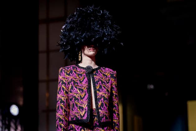 Presentation of the autumn winter collection 2026 27 by Juan Duyos A model during the fashion show presentation of the new autumn winter collection 2026 27 by Juan Duyos, on March 17, 2026, in Madrid Spain An appointment that reinforces the trajectory of a key creator of Spanish fashion, regular of Mercedes Benz Fashion Week Madrid and awarded in several editions for his collections The presentation of this proposal autumn winter 2026 27 consolidates its commitment to craftsmanship, femininity and contemporary silhouettes 17 MARCH 2026 FASHION DESIGNER CLOTHING MODEL SHOW A Pé Madrid Madrid Spain  Copyright: xA.xPÃ rezxMecax 7375070