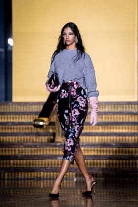 Presentation of the autumn winter collection 2026 27 by Juan Duyos A model during the fashion show presentation of the new autumn winter collection 2026 27 by Juan Duyos, on March 17, 2026, in Madrid Spain An appointment that reinforces the trajectory of a key creator of Spanish fashion, regular of Mercedes Benz Fashion Week Madrid and awarded in several editions for his collections The presentation of this proposal autumn winter 2026 27 consolidates its commitment to craftsmanship, femininity and contemporary silhouettes 17 MARCH 2026 FASHION DESIGNER CLOTHING MODEL SHOW A Pé Madrid Madrid Spain  Copyright: xA.xPÃ rezxMecax 7375074