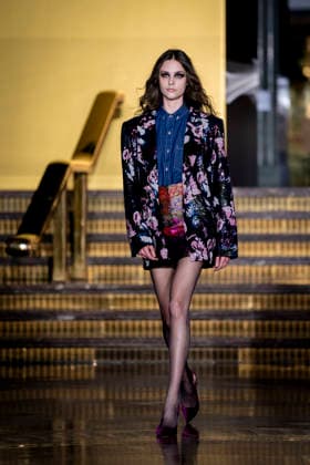 Presentation of the autumn winter collection 2026 27 by Juan Duyos A model during the fashion show presentation of the new autumn winter collection 2026 27 by Juan Duyos, on March 17, 2026, in Madrid Spain An appointment that reinforces the trajectory of a key creator of Spanish fashion, regular of Mercedes Benz Fashion Week Madrid and awarded in several editions for his collections The presentation of this proposal autumn winter 2026 27 consolidates its commitment to craftsmanship, femininity and contemporary silhouettes 17 MARCH 2026 FASHION DESIGNER CLOTHING MODEL SHOW A Pé Madrid Madrid Spain  Copyright: xA.xPÃ rezxMecax 7375077