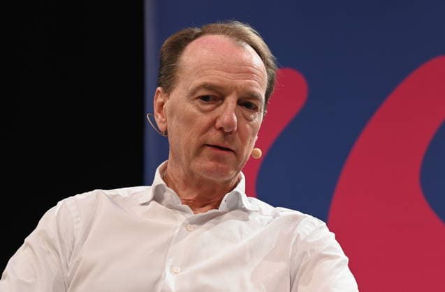 Austrian author Marc Elsberg reads and speaks at Lit Cologne, the international literature festival