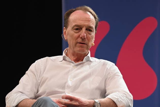 Austrian author Marc Elsberg reads and speaks at Lit Cologne, the international literature festival