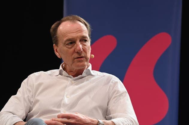 Austrian author Marc Elsberg reads and speaks at Lit Cologne, the international literature festival