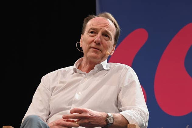 Austrian author Marc Elsberg reads and speaks at Lit Cologne, the international literature festival