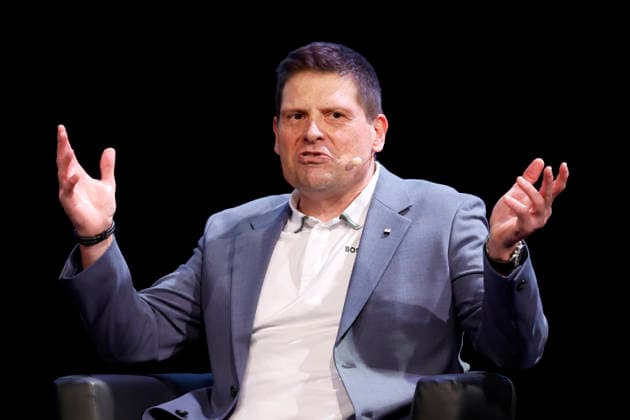 Professional cyclist Jan Ullrich at the event Jan Ullrich Ein Leben für den Radsport as part of Lit Cologne 2026 in the Theater am Tanzbrunnen In 1997, he was the first German to win the Tour de France Cologne, 17 03 2026 NRW Germany Copyright: xChristophxHardtx