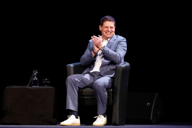 Professional cyclist Jan Ullrich at the event Jan Ullrich Ein Leben für den Radsport as part of Lit Cologne 2026 in the Theater am Tanzbrunnen In 1997, he was the first German to win the Tour de France Cologne, 17 03 2026 NRW Germany Copyright: xChristophxHardtx