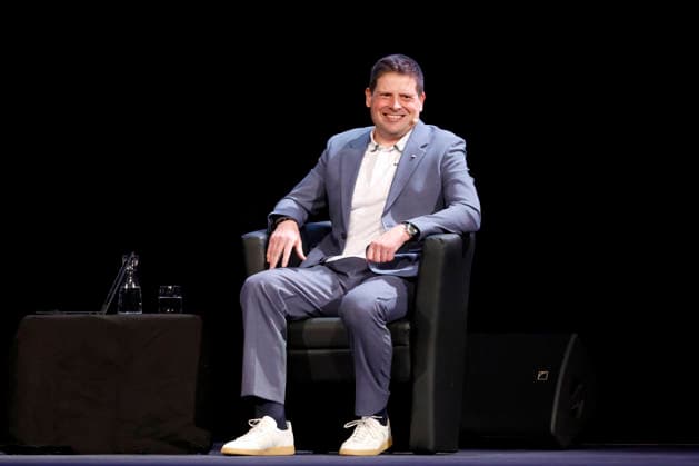 Professional cyclist Jan Ullrich at the event Jan Ullrich Ein Leben für den Radsport as part of Lit Cologne 2026 in the Theater am Tanzbrunnen In 1997, he was the first German to win the Tour de France Cologne, 17 03 2026 NRW Germany Copyright: xChristophxHardtx