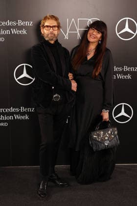 MBFWMadrid Opening Dinner in collaboration with NARS The designers of La Maison Malne attend the opening dinner of the MBFWMadrid in collaboration with NARS at the Teatro Real, on March 17, 2026, in Madrid Spain The catwalk, in partnership with the City of Madrid and in collaboration with NARS, who debuts at the event as official makeup, offers its first Opening Dinner for the main faces of the FASHION industry catwalk fashion shows designers Angel Diaz Brin Madrid Madrid Madrid Spain  Copyright: xÃngelxDiazxBrinasx 7375658