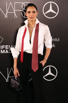 MBFWMadrid Opening Dinner in collaboration with NARS Atenas Hernández attends the MBFWMadrid Opening Dinner in collaboration with NARS at the Teatro Real, March 17, 2026, in Madrid Spain The catwalk, in partnership with the City of Madrid and in collaboration with NARS, who debuts at the event as official makeup, offers its first Opening Dinner for the main faces of the FASHION industry catwalk catwalk fashion shows designers Angel Diaz Brin Madrid Madrid Spain  Copyright: xÃngelxDiazxBrinasx 7375729