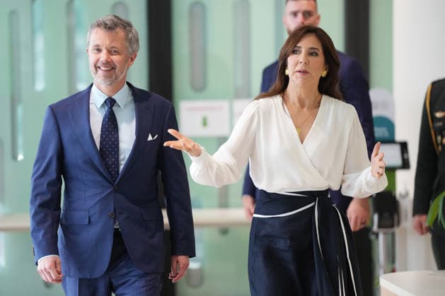 DENMARK ROYALS AUSTRALIA VISIT, King Frederik X of Denmark and Queen Mary of Denmark during a tour of the Murdoch Children™s Research Institute at the Royal Children™s Hospital in Melbourne, Wednesday, March 18, 2026. ( NO ARCHIVING Melbourne Victoria Australia  Copyright: xAsankaxRatnayakex 20260318153309679507