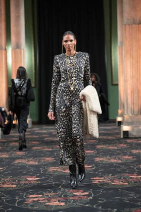 Johanna Ortiz - Mercedes-Benz Fashion Week Madrid A model walks the runway wearing a design by Johanna Ortiz during Mercedes-Benz Fashion Week de Madrid in IS Cervantes, 17 March 2026 Spain Madrid Spain Copyright: xAtilanoxGarciax xSOPAxImagesx photos09023