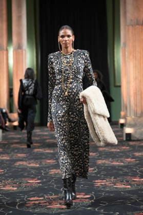 Johanna Ortiz - Mercedes-Benz Fashion Week Madrid A model walks the runway wearing a design by Johanna Ortiz during Mercedes-Benz Fashion Week de Madrid in IS Cervantes, 17 March 2026 Spain Madrid Spain Copyright: xAtilanoxGarciax xSOPAxImagesx photos09024