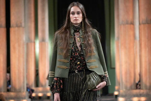 Johanna Ortiz - Mercedes-Benz Fashion Week Madrid A model walks the runway wearing a design by Johanna Ortiz during Mercedes-Benz Fashion Week de Madrid in IS Cervantes, 17 March 2026 Spain Madrid Spain Copyright: xAtilanoxGarciax xSOPAxImagesx photos09053