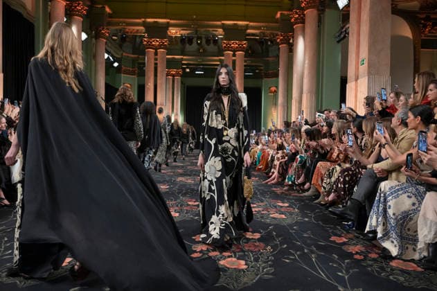 Johanna Ortiz - Mercedes-Benz Fashion Week Madrid A model walks the runway wearing a design by Johanna Ortiz during Mercedes-Benz Fashion Week de Madrid in IS Cervantes, 17 March 2026 Spain Madrid Spain Copyright: xAtilanoxGarciax xSOPAxImagesx photos09072