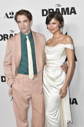 Robert Pattinson, Zendaya at arrivals for THE DRAMA Premiere, Directors Guild of America DGA Theater Complex, Los Angeles, CA, March 17, 2026. Photo By: Elizabeth Goodenough Everett Collection THE DRAMA Premiere PUBLICATIONXNOTxINxCANxCHNxFRAxITAxJPNxNORxPOLxRUSxESPxUKxUSA