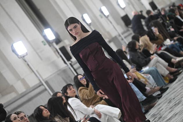 Sev fashion show at Mercedes Benz Fashion Week Models parade for Sev at the 83rd edition of Mercedes Benz Fashion Week Madrid, at Ifema in Madrid, on March 18, 2026, in Madrid Spain This years edition will be held from March 17 to 22 SEV FASHION SHOW MERCEDES BENZ FASHION WEEK MADRID MARCH 18, 2026 José Madrid Madrid Madrid Spain  Copyright: xJosÃ xOlivax 7376106