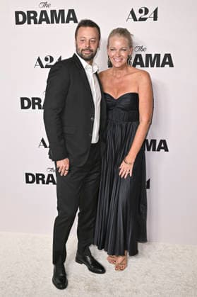 Lars Knudsen with wife Amy Knudsen at the premiere of the movie The Drama The Drama Again at DGA Theater Complex Los Angeles, 17 03 206 Foto:xD.xStarbuckx xFuturexImagex drama_6333