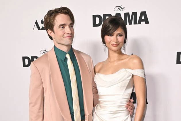 Robert Pattinson and Zendaya at the premiere of the movie The Drama The Drama Once Again at DGA Theater Complex Los Angeles, 17 03 206 Foto:xD.xStarbuckx xFuturexImagex drama_6455