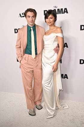 Robert Pattinson and Zendaya at the premiere of the movie The Drama The Drama Once Again at DGA Theater Complex Los Angeles, 17 03 206 Foto:xD.xStarbuckx xFuturexImagex drama_6457