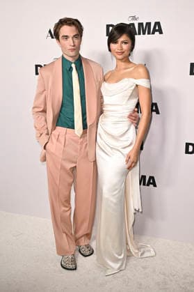 Robert Pattinson and Zendaya at the premiere of the movie The Drama The Drama Once Again at DGA Theater Complex Los Angeles, 17 03 206 Foto:xD.xStarbuckx xFuturexImagex drama_6458