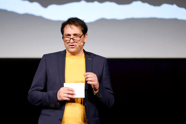 Author Stephan Klemm at the event Jan Ullrich Ein Leben für den Radsport as part of Lit Cologne 2026 at the Theater am Tanzbrunnen Cologne, 17 03 2026 NRW Germany Copyright: xChristophxHardtx