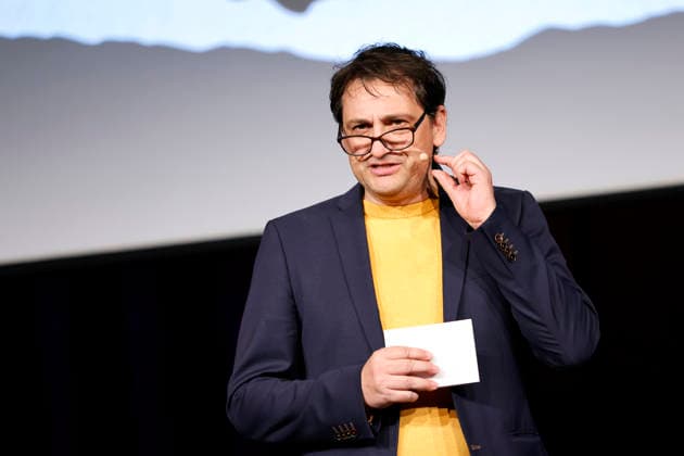 Author Stephan Klemm at the event Jan Ullrich Ein Leben für den Radsport as part of Lit Cologne 2026 at the Theater am Tanzbrunnen Cologne, 17 03 2026 NRW Germany Copyright: xChristophxHardtx