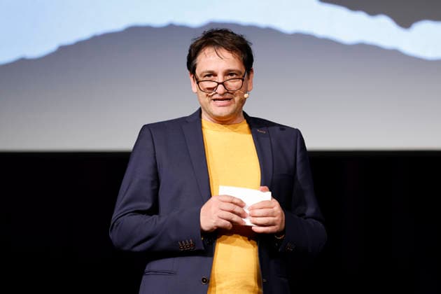 Author Stephan Klemm at the event Jan Ullrich Ein Leben für den Radsport as part of Lit Cologne 2026 at the Theater am Tanzbrunnen Cologne, 17 03 2026 NRW Germany Copyright: xChristophxHardtx