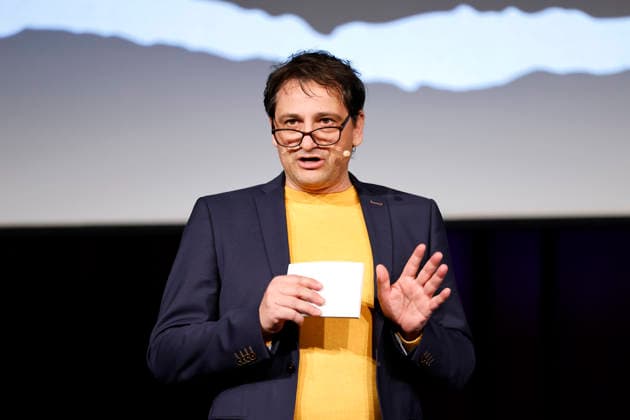Author Stephan Klemm at the event Jan Ullrich Ein Leben für den Radsport as part of Lit Cologne 2026 at the Theater am Tanzbrunnen Cologne, 17 03 2026 NRW Germany Copyright: xChristophxHardtx