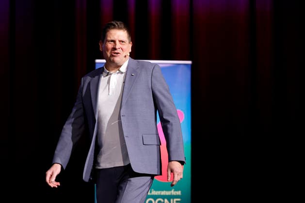 Professional cyclist Jan Ullrich at the event Jan Ullrich Ein Leben für den Radsport as part of Lit Cologne 2026 in the Theater am Tanzbrunnen In 1997, he was the first German to win the Tour de France Cologne, 17 03 2026 NRW Germany Copyright: xChristophxHardtx