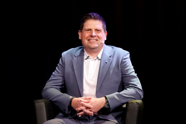 Professional cyclist Jan Ullrich at the event Jan Ullrich Ein Leben für den Radsport as part of Lit Cologne 2026 in the Theater am Tanzbrunnen In 1997, he was the first German to win the Tour de France Cologne, 17 03 2026 NRW Germany Copyright: xChristophxHardtx