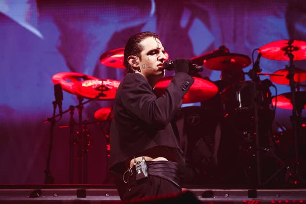 Milan, Achille Lauro performs during the Palazzetti Live 2026 Tour at the Unipol Forum Assago. Pictured: Achille Lauro (singer)  Copyright: xAlessandroxBremecx xipa-agency.netx xx IPA_Agency_IPA73075913
