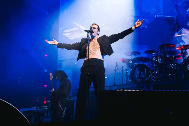 Milan, Achille Lauro performs during the Palazzetti Live 2026 Tour at the Unipol Forum Assago. Pictured: Achille Lauro (singer)  Copyright: xAlessandroxBremecx xipa-agency.netx xx IPA_Agency_IPA73075967