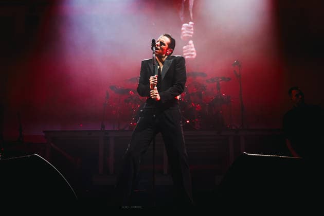 Milan, Achille Lauro performs during the Palazzetti Live 2026 Tour at the Unipol Forum Assago. Pictured: Achille Lauro (singer)  Copyright: xAlessandroxBremecx xipa-agency.netx xx IPA_Agency_IPA73075972