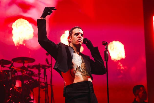 Milan, Achille Lauro performs during the Palazzetti Live 2026 Tour at the Unipol Forum Assago. Pictured: Achille Lauro (singer)  Copyright: xAlessandroxBremecx xipa-agency.netx xx IPA_Agency_IPA73075975