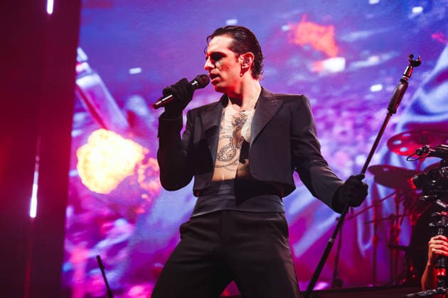 Milan, Achille Lauro performs during the Palazzetti Live 2026 Tour at the Unipol Forum Assago. Pictured: Achille Lauro (singer)  Copyright: xAlessandroxBremecx xipa-agency.netx xx IPA_Agency_IPA73075981
