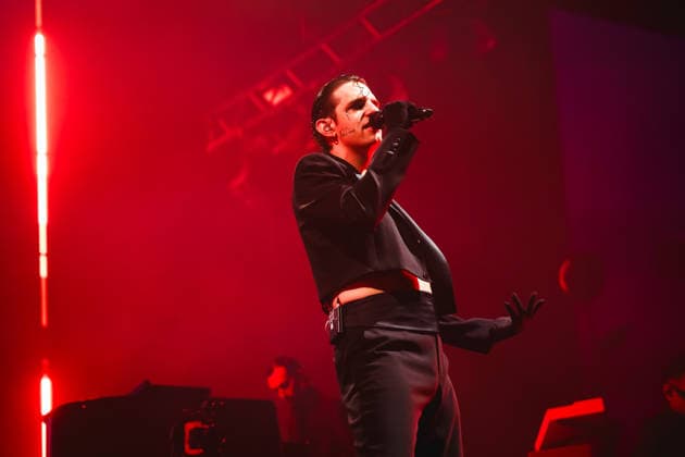 Milan, Achille Lauro performs during the Palazzetti Live 2026 Tour at the Unipol Forum Assago. Pictured: Achille Lauro (singer)  Copyright: xAlessandroxBremecx xipa-agency.netx xx IPA_Agency_IPA73075985