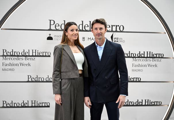 Photocall of the Pedro del Hierro fashion show at Mercedes Benz Fashion Week Madrid Eva Alonso and Juan Carlos Ferrero pose at the Pedro del Hierro photocall at the 83rd edition of Mercedes Benz Fashion Week Madrid, at the Galería de Cristal del Palacio de Cibeles, on March 18, 2026, in Madrid Spain This years edition will be held from March 17 to 22 FAMOUSES PEDRO DEL HIERRO SHOW José Madrid Madrid Madrid Spain  Copyright: xJosÃ xOlivax 7376828