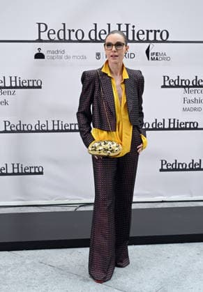 Photocall of the Pedro del Hierro fashion show at Mercedes Benz Fashion Week Madrid Raquel Sánchez Silva poses at the photocall of the Pedro del Hierro fashion show at the 83rd edition of Mercedes Benz Fashion Week Madrid, at the Galería de Cristal del Palacio de Cibeles, on March 18, 2026, in Madrid Spain This years edition will be held from March 17 to 22 FAMOUSES PEDRO DEL HIERRO SHOW José Madrid Madrid Madrid Spain  Copyright: xJosÃ xOlivax 7376911