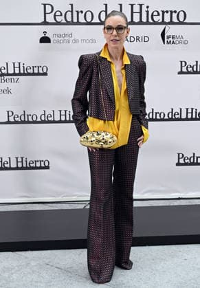 Photocall of the Pedro del Hierro fashion show at Mercedes Benz Fashion Week Madrid Raquel Sánchez Silva poses at the photocall of the Pedro del Hierro fashion show at the 83rd edition of Mercedes Benz Fashion Week Madrid, at the Galería de Cristal del Palacio de Cibeles, on March 18, 2026, in Madrid Spain This years edition will be held from March 17 to 22 FAMOUSES PEDRO DEL HIERRO SHOW José Madrid Madrid Madrid Spain  Copyright: xJosÃ xOlivax 7376912
