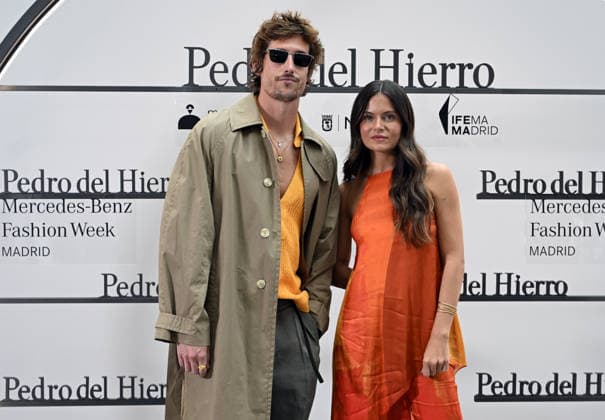 Photocall of Pedro del Hierros fashion show at Mercedes Benz Fashion Week Madrid Nacho Aragón and Bea Gimeno pose at the photocall of Pedro del Hierros fashion show at the 83rd edition of Mercedes Benz Fashion Week Madrid, at the Galería de Cristal del Palacio de Cibeles, on March 18, 2026, in Madrid Spain This years edition will be held from March 17 to 22 FAMOUS PEDRO DEL HIERRO SHOW José Madrid Madrid Madrid Spain  Copyright: xJosÃ xOlivax 7376926