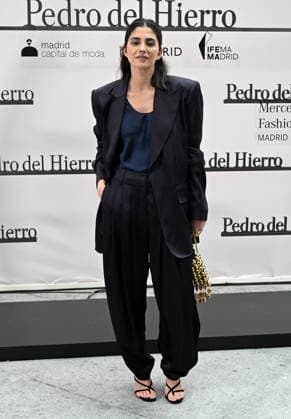 Photocall of the Pedro del Hierro fashion show at Mercedes Benz Fashion Week Madrid María García de Jaime posing at the photocall of the Pedro del Hierro fashion show at the 83rd edition of Mercedes Benz Fashion Week Madrid, at the Galería de Cristal del Palacio de Cibeles, on March 18, 2026, in Madrid Spain This years edition will be held from March 17 to 22 FAMOUS PEDRO DEL HIERRO SHOW José Madrid Madrid Madrid Spain  Copyright: xJosÃ xOlivax 7376929