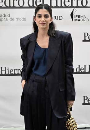 Photocall of the Pedro del Hierro fashion show at Mercedes Benz Fashion Week Madrid María García de Jaime posing at the photocall of the Pedro del Hierro fashion show at the 83rd edition of Mercedes Benz Fashion Week Madrid, at the Galería de Cristal del Palacio de Cibeles, on March 18, 2026, in Madrid Spain This years edition will be held from March 17 to 22 FAMOUS PEDRO DEL HIERRO SHOW José Madrid Madrid Madrid Spain  Copyright: xJosÃ xOlivax 7376930