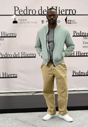 Photocall of Pedro del Hierros fashion show at Mercedes Benz Fashion Week Madrid Borè Buika poses at the photocall of Pedro del Hierros fashion show at the 83rd edition of Mercedes Benz Fashion Week Madrid, at the Galería de Cristal del Palacio de Cibeles, on March 18, 2026, in Madrid Spain This years edition will be held from March 17 to 22 FAMOUSES PEDRO DEL HIERRO SHOW José Madrid Madrid Madrid Spain  Copyright: xJosÃ xOlivax 7376949