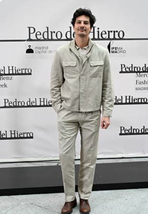 Photocall of Pedro del Hierros fashion show at Mercedes Benz Fashion Week Madrid Javier de Miguel poses at the photocall of Pedro del Hierros fashion show at the 83rd edition of Mercedes Benz Fashion Week Madrid, at the Galería de Cristal del Palacio de Cibeles, on March 18, 2026, in Madrid Spain This years edition will be held from March 17 to 22 FAMOUSES PEDRO DEL HIERRO SHOW José Madrid Madrid Madrid Spain  Copyright: xJosÃ xOlivax 7377009