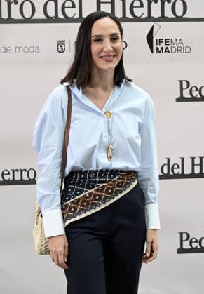 Photocall of the Pedro del Hierro fashion show at Mercedes Benz Fashion Week Madrid Tamara Falcó poses at the Pedro del Hierro fashion show photocall at the 83rd edition of Mercedes Benz Fashion Week Madrid, at the Galería de Cristal del Palacio de Cibeles, on March 18, 2026, in Madrid Spain This years edition will be held from March 17 to 22 FAMOUSES PEDRO DEL HIERRO SHOW José Madrid Madrid Madrid Spain  Copyright: xJosÃ xOlivax 7377041