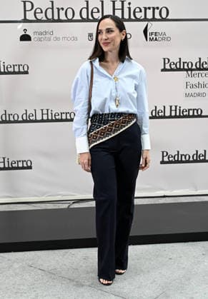 Photocall of the Pedro del Hierro fashion show at Mercedes Benz Fashion Week Madrid Tamara Falcó poses at the Pedro del Hierro fashion show photocall at the 83rd edition of Mercedes Benz Fashion Week Madrid, at the Galería de Cristal del Palacio de Cibeles, on March 18, 2026, in Madrid Spain This years edition will be held from March 17 to 22 FAMOUSES PEDRO DEL HIERRO SHOW José Madrid Madrid Madrid Spain  Copyright: xJosÃ xOlivax 7377044