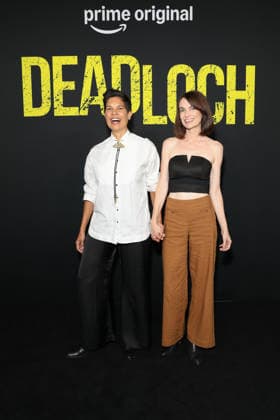 March 18, 2026: NARELDA JACOBS and KARINA NATT attends the Australian Premiere of Deadloch Season Two at Hoyts Entertainment Quarter on March 18, 2026 in Sydney, Australia  - ZUMAa155 20260318_aaa_a155_015 Copyright: xChristopherxKhouryx