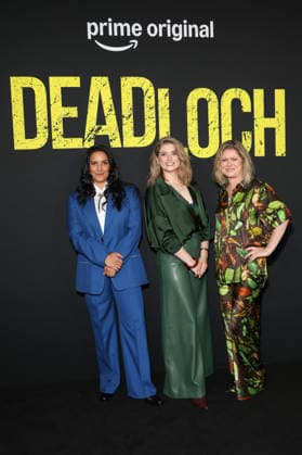 March 18, 2026: MADELEINE SAMI (1st L) and KATE MCLENNAN (1st R) attends the Australian Premiere of Deadloch Season Two at Hoyts Entertainment Quarter on March 18, 2026 in Sydney, Australia  - ZUMAa155 20260318_aaa_a155_018 Copyright: xChristopherxKhouryx