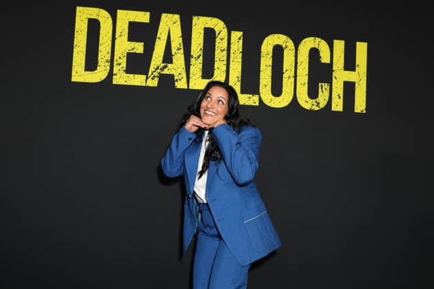 March 18, 2026: MADELEINE SAMI attends the Australian Premiere of Deadloch Season Two at Hoyts Entertainment Quarter on March 18, 2026 in Sydney, Australia  - ZUMAa155 20260318_aaa_a155_079 Copyright: xChristopherxKhouryx