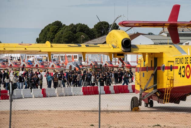 The King attends the technological demonstration days of the Connected, Sustainable and Intelligent Air Base BASCI King Felipe VI attends the technological demonstration days of the Connected, Sustainable and Intelligent Air Base BACSI , at Los Llanos Air Base, on March 18, 2026, in Albacete, Castilla La Mancha Spain The Kings visit is part of the inauguration of the Technological Demonstration Days BACSI 2026, an Air and Space Army exercise that shows digitalization, connectivity and sustainability projects for air bases, with the presence of companies, universities and demonstrations at Los Llanos Air Base 18 MARCH 2026 Víctor Ferná Albacete Castilla La Mancha Albacete Castilla La Mancha Castilla La Mancha Espana  Copyright: xVictorxFernandezx 7377344